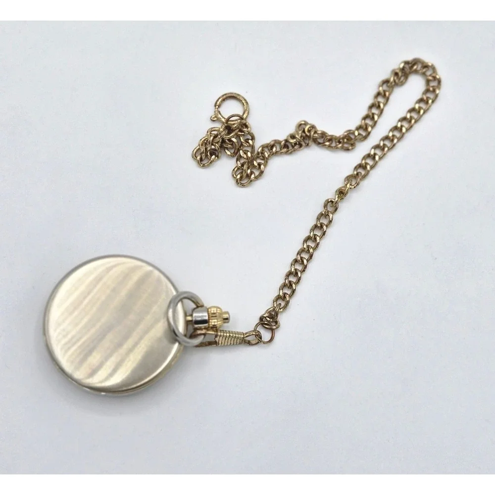 James Michael Pocket‎ Watch, Gold Tone, Needs Repair